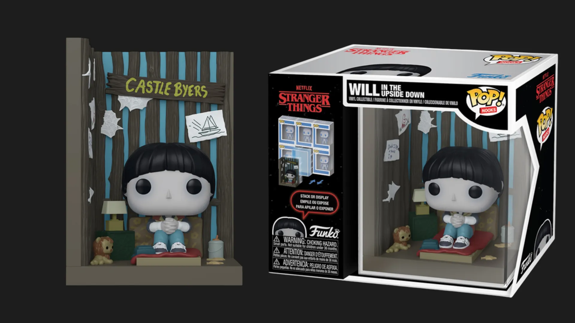 Фігурка Funko Pop! Nooks серії Дивні дива — Вілл у Зворотному Світі (86245)