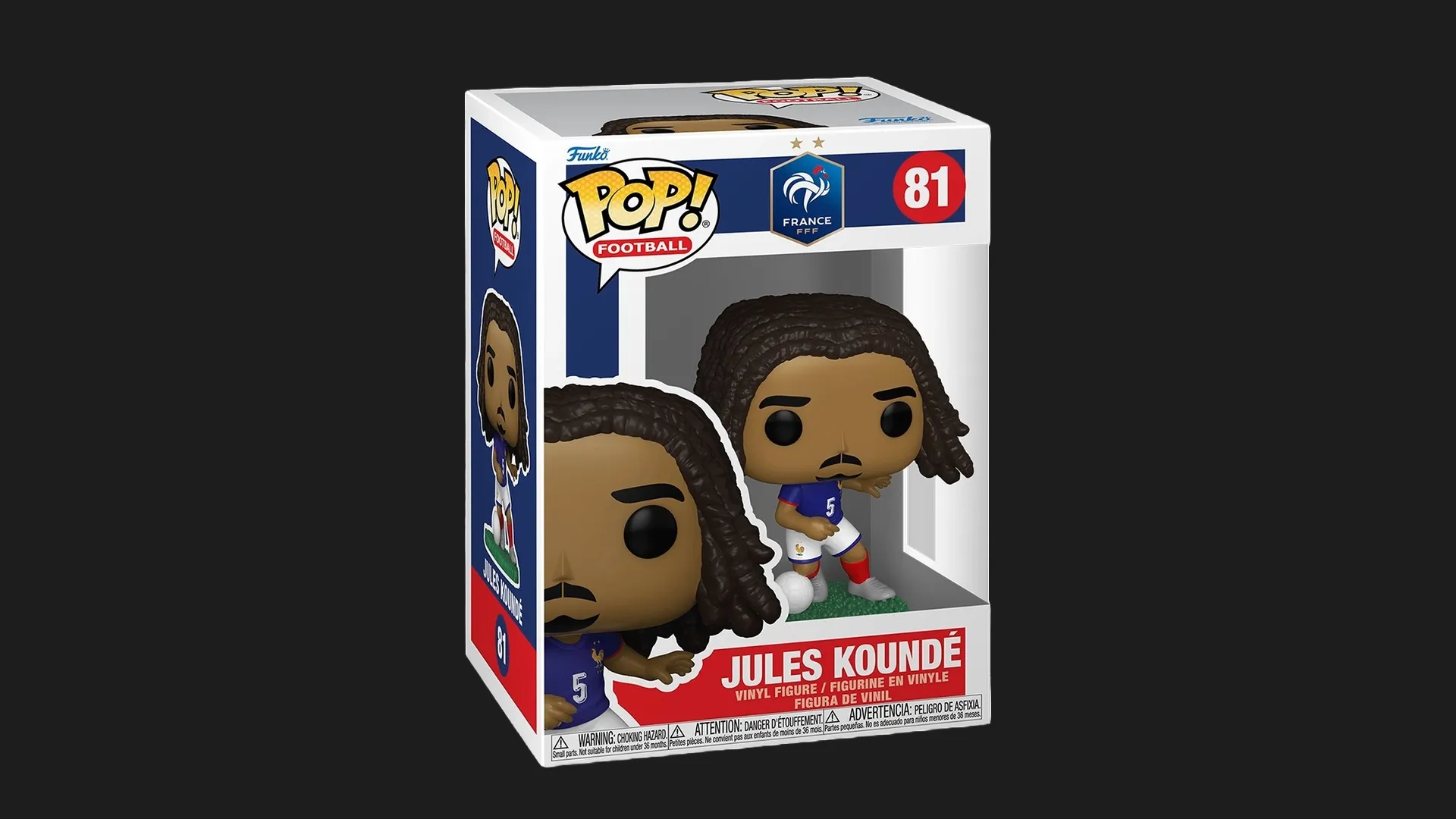 Фигурка Funko Pop! серии Футбол: Франция —  Жюль Кунде (92733)