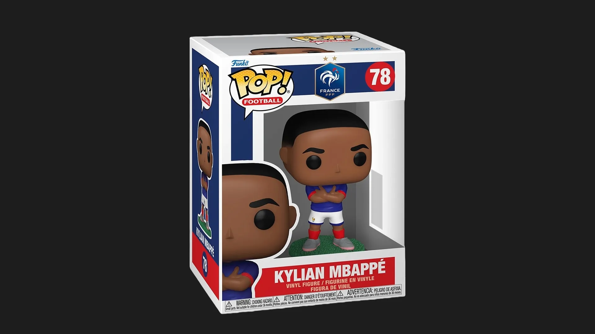 Фигурка Funko Pop! серии «Футбол: Франция» — Килиан Мбаппе (92730)
