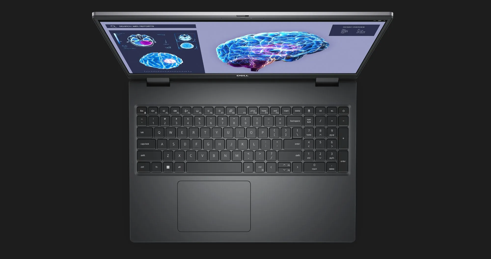 Ноутбук Dell Precision 7680 16" (Intel Core i7/64GB/4TB (SSD)/RTX 1000 ADA) (N007P7680128W1004) (Standard)