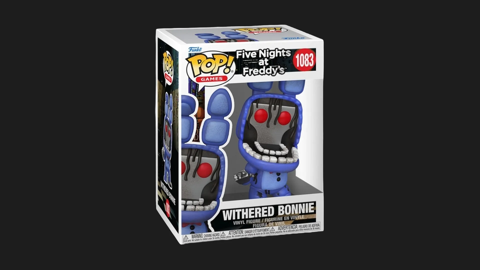 Фигурка Funko Pop! серии 5 ночей в Фредди —  Поломанный Бонни (83864)