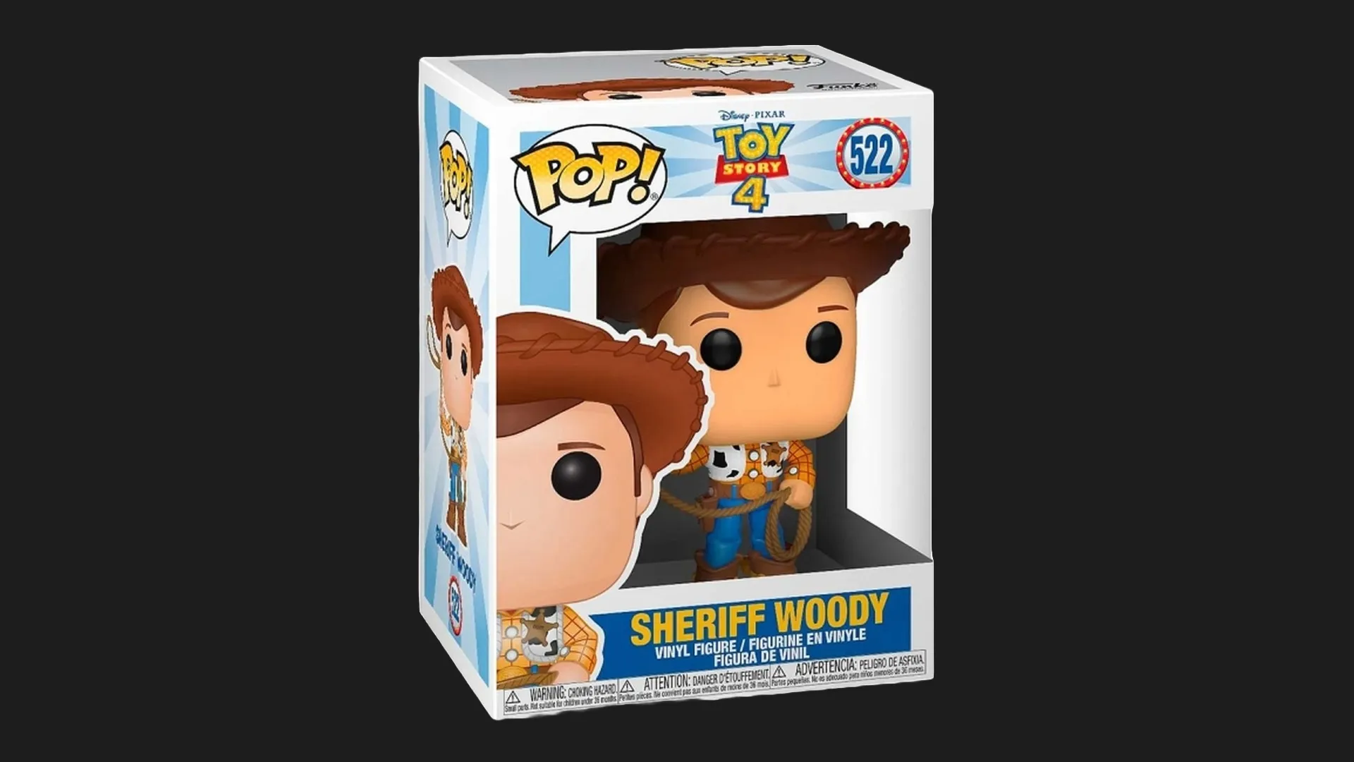 Фігурка Funko Pop! серії Історія іграшок 4 — Шериф Вуді (37383)