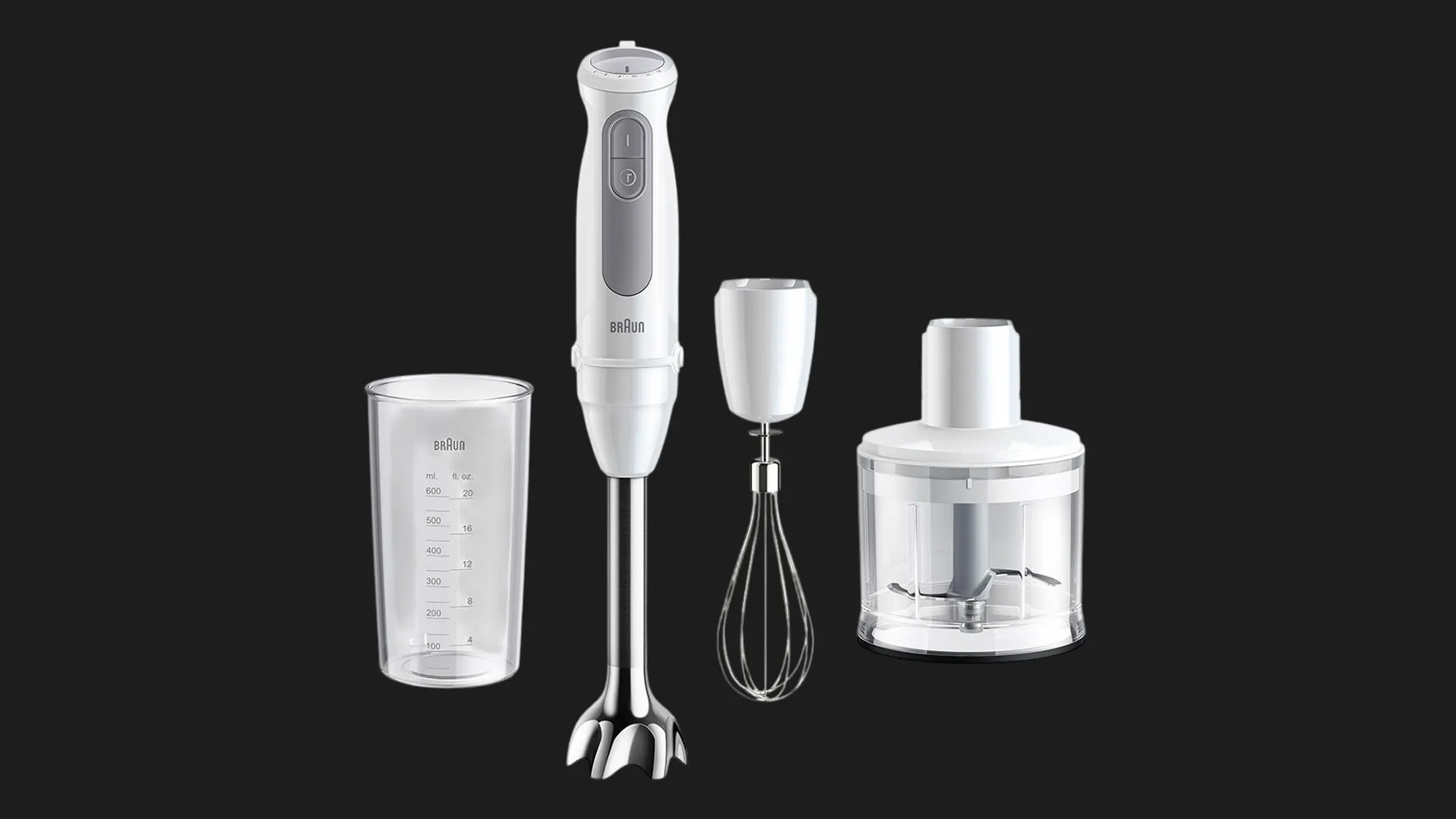 Блендер погружной Braun MQ 50236 M WH (White)