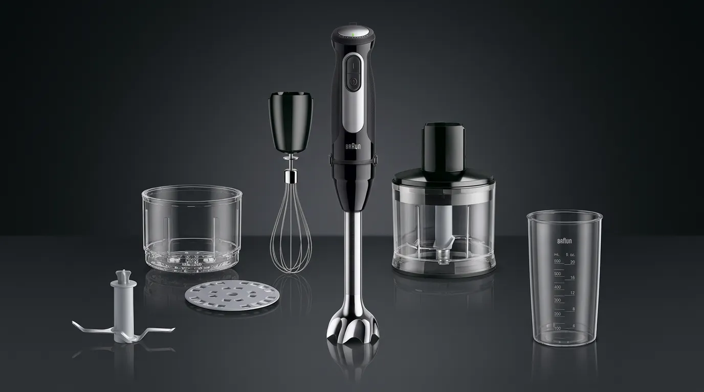 Блендер погружной Braun MQ 55254 MBK (Black)