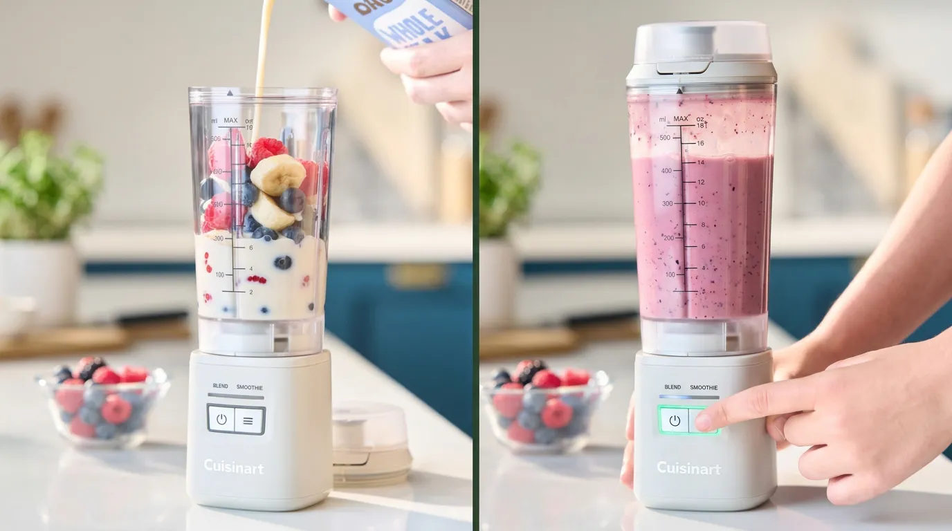 Блендер стационарный Cuisinart Blast &amp; Go PBL100E (Beige)