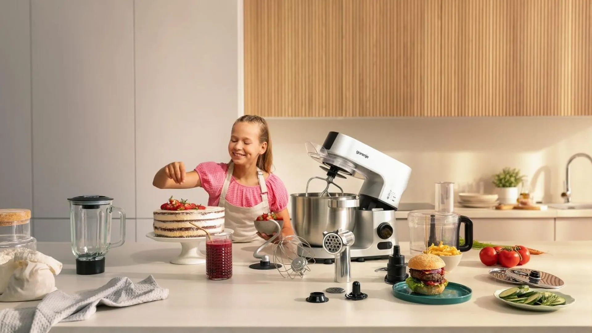 Кухонная машина Gorenje MMC1000CA (Black)