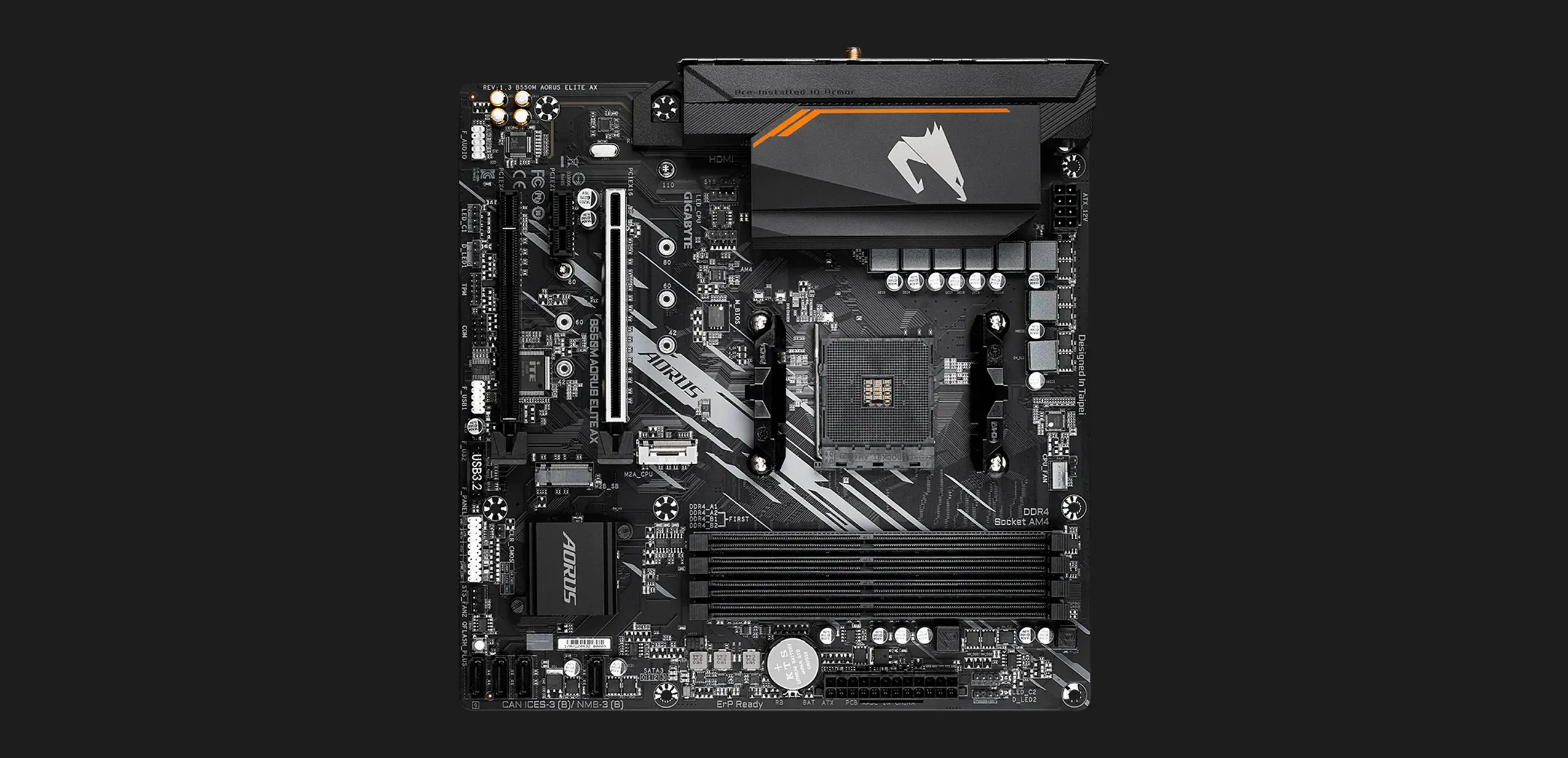 Материнская плата GIGABYTE B550M AORUS ELITE sAM4 (B550M AORUS ELITE)