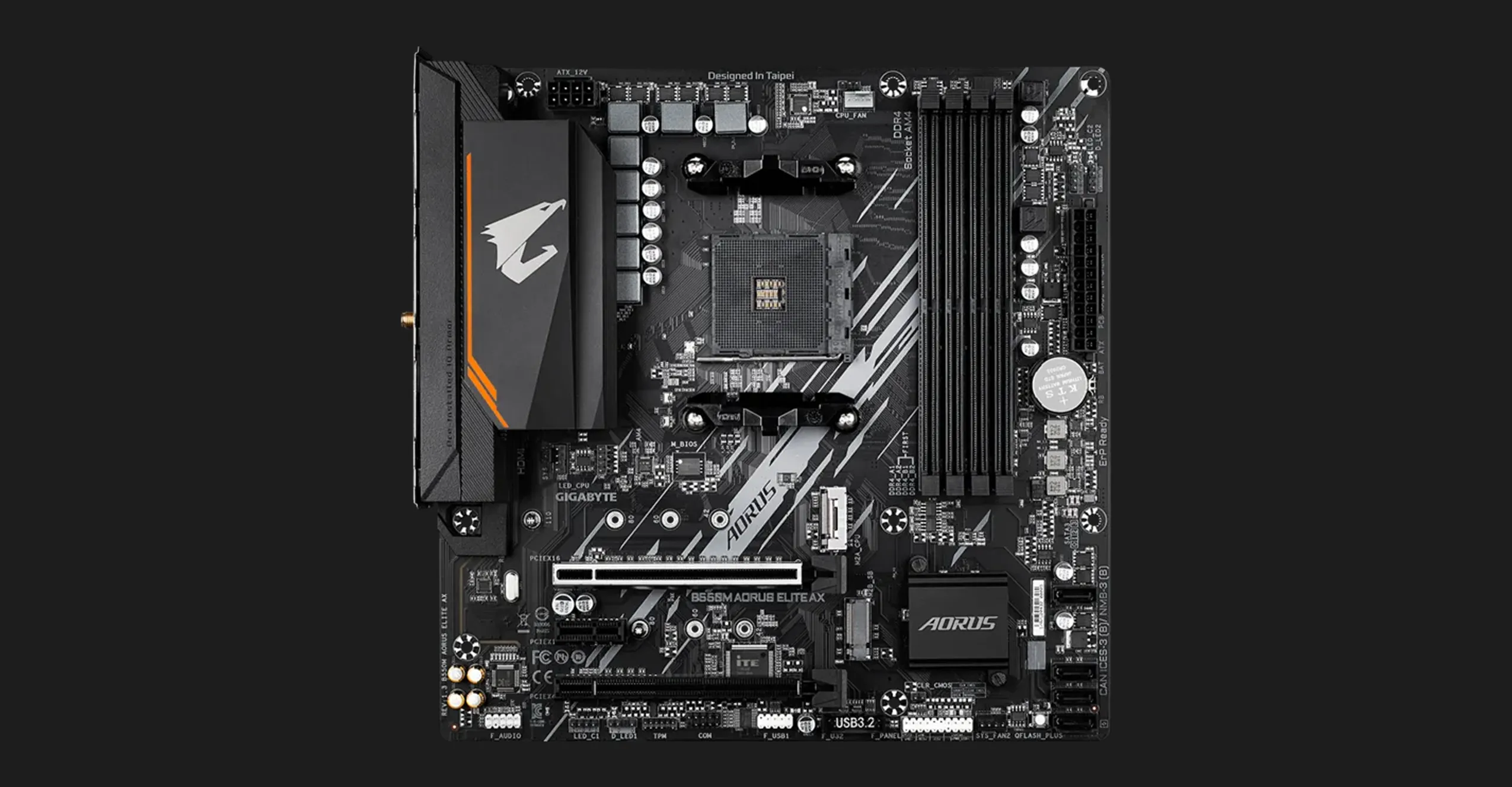 Материнская плата GIGABYTE B550M AORUS ELITE sAM4 (B550M AORUS ELITE)
