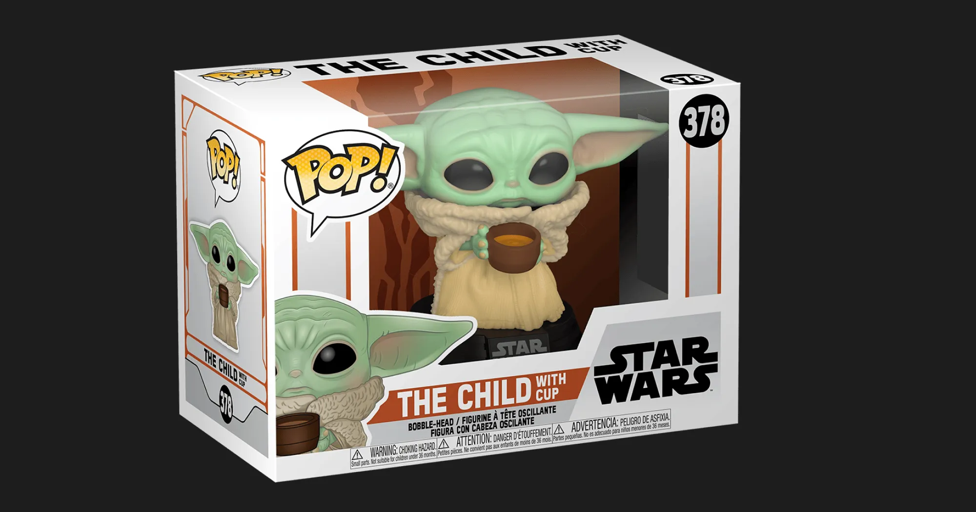 Фигурка Funko Pop! серии Мандалорец — Малыш с Чашкой (49933)