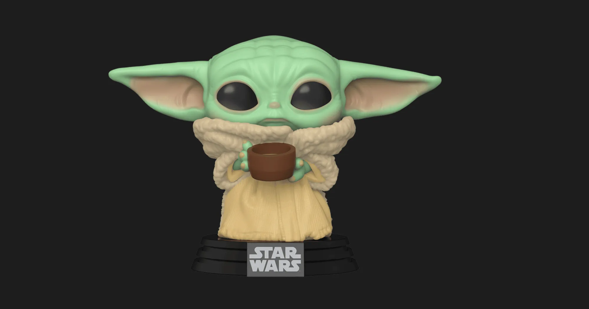 Фигурка Funko Pop! серии Мандалорец — Малыш с Чашкой (49933)