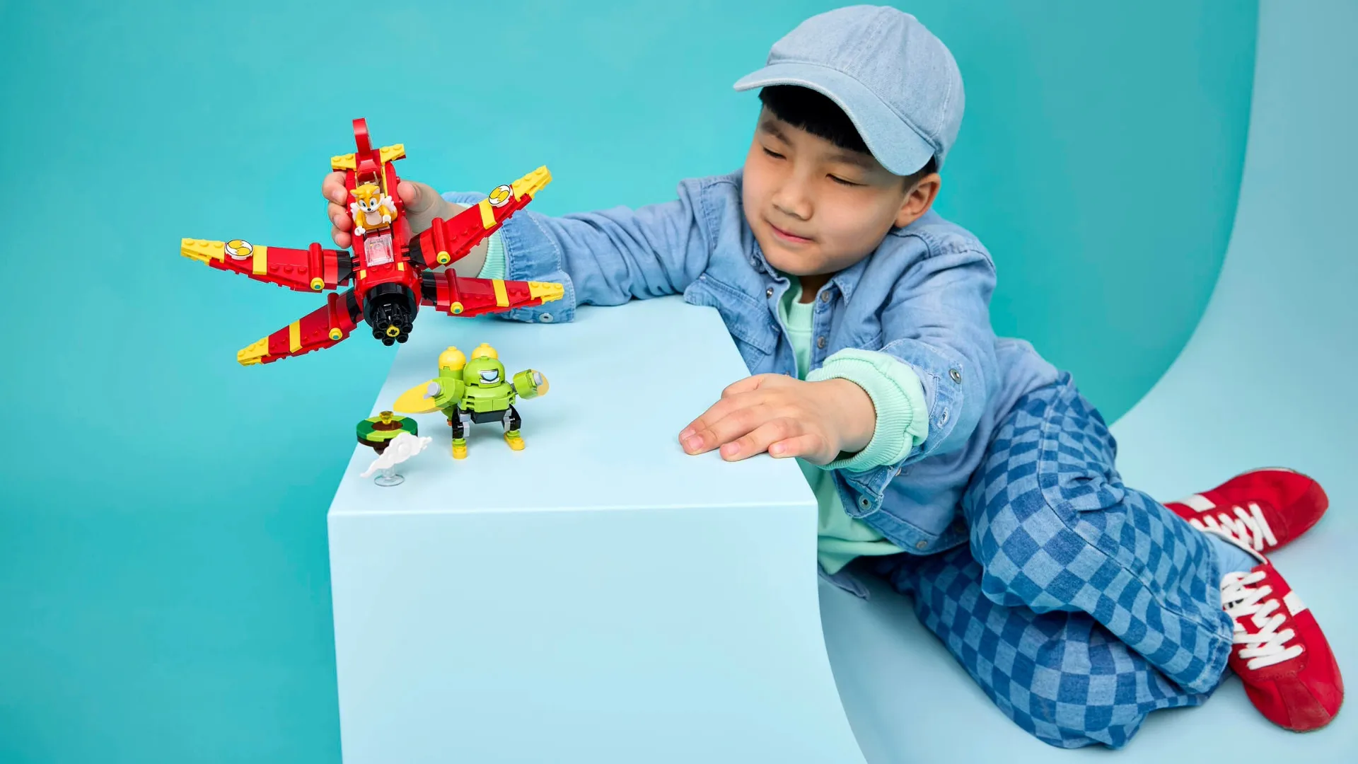 Конструктор LEGO Sonic Самолет Тейлза Торнадо-1 (77119)
