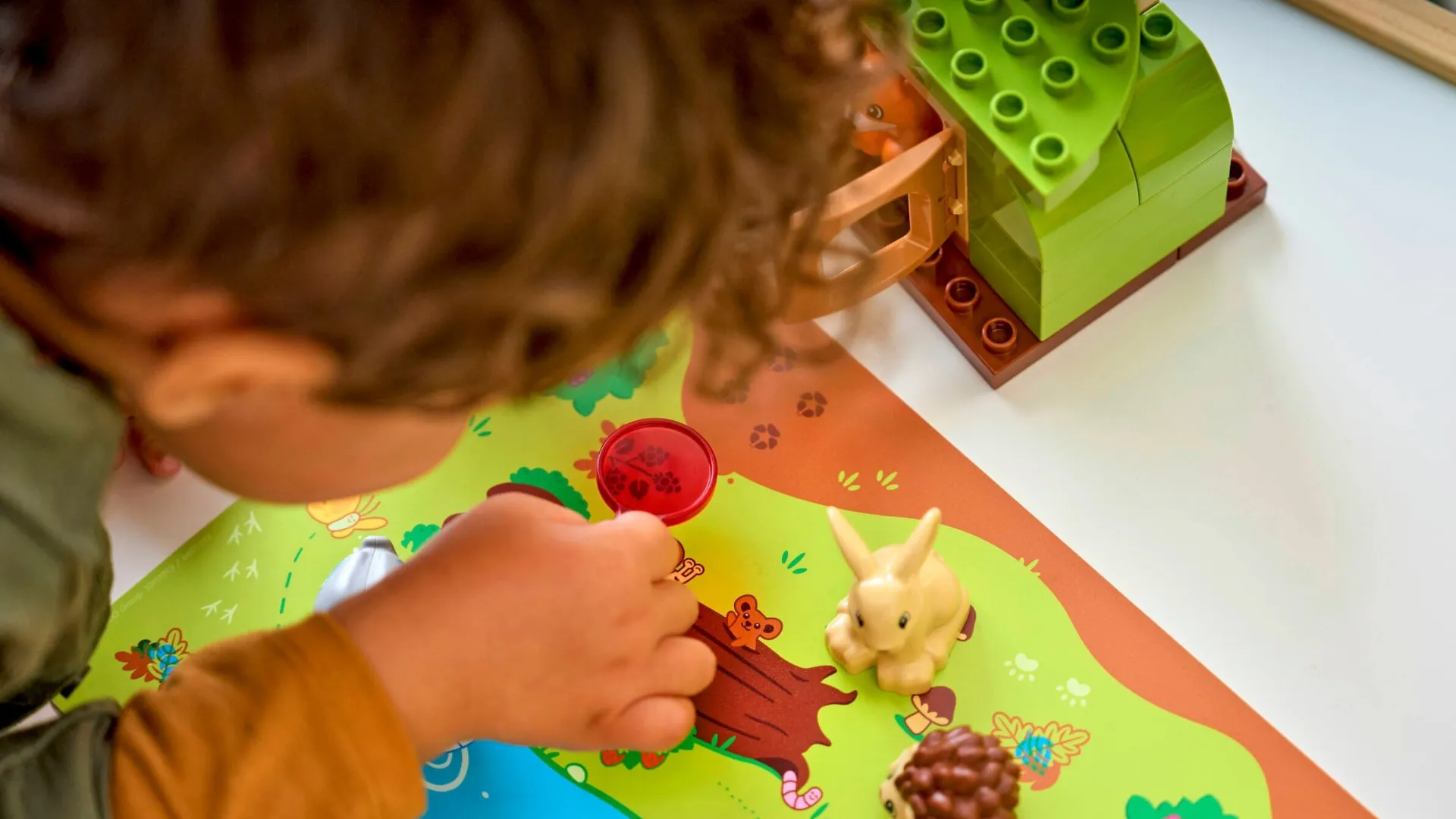 Конструктор LEGO DUPLO Лес открытий с дикими животными (10480)