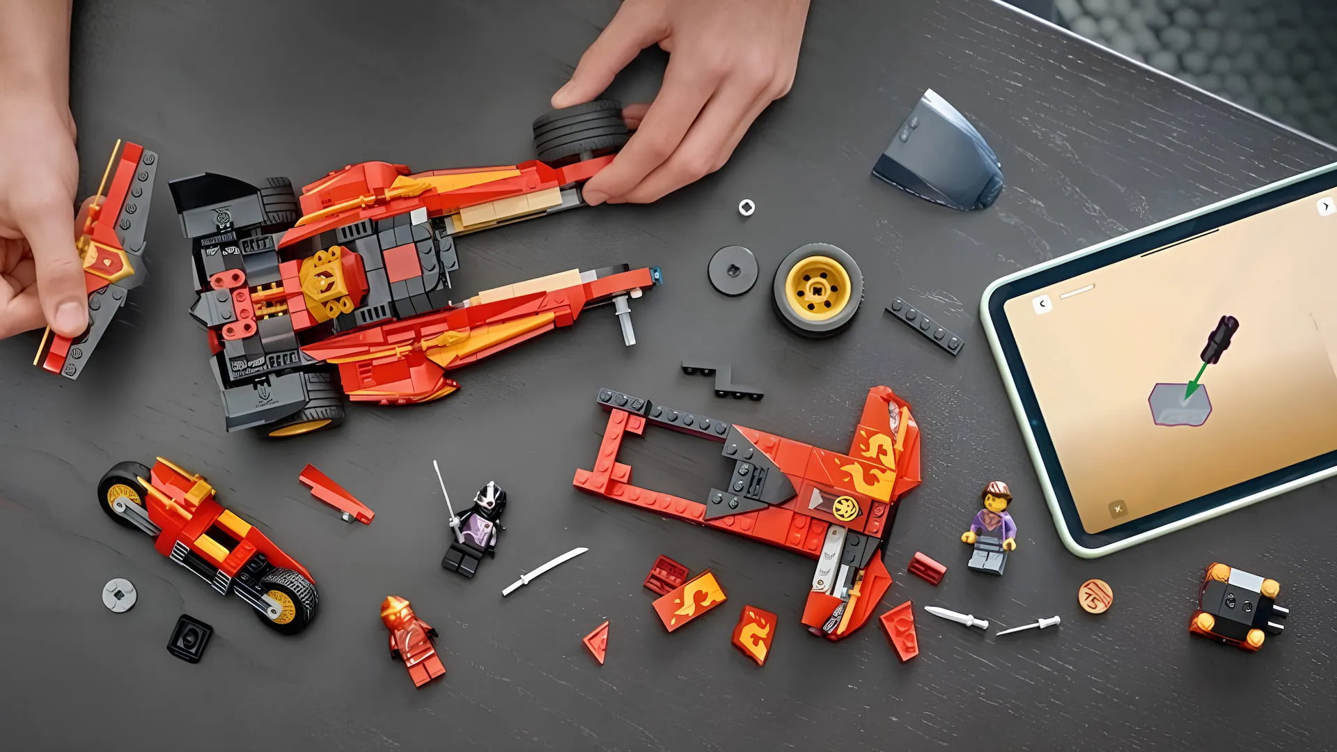 Конструктор LEGO Ninjago Преследователь ниндзя X-1 (71867)