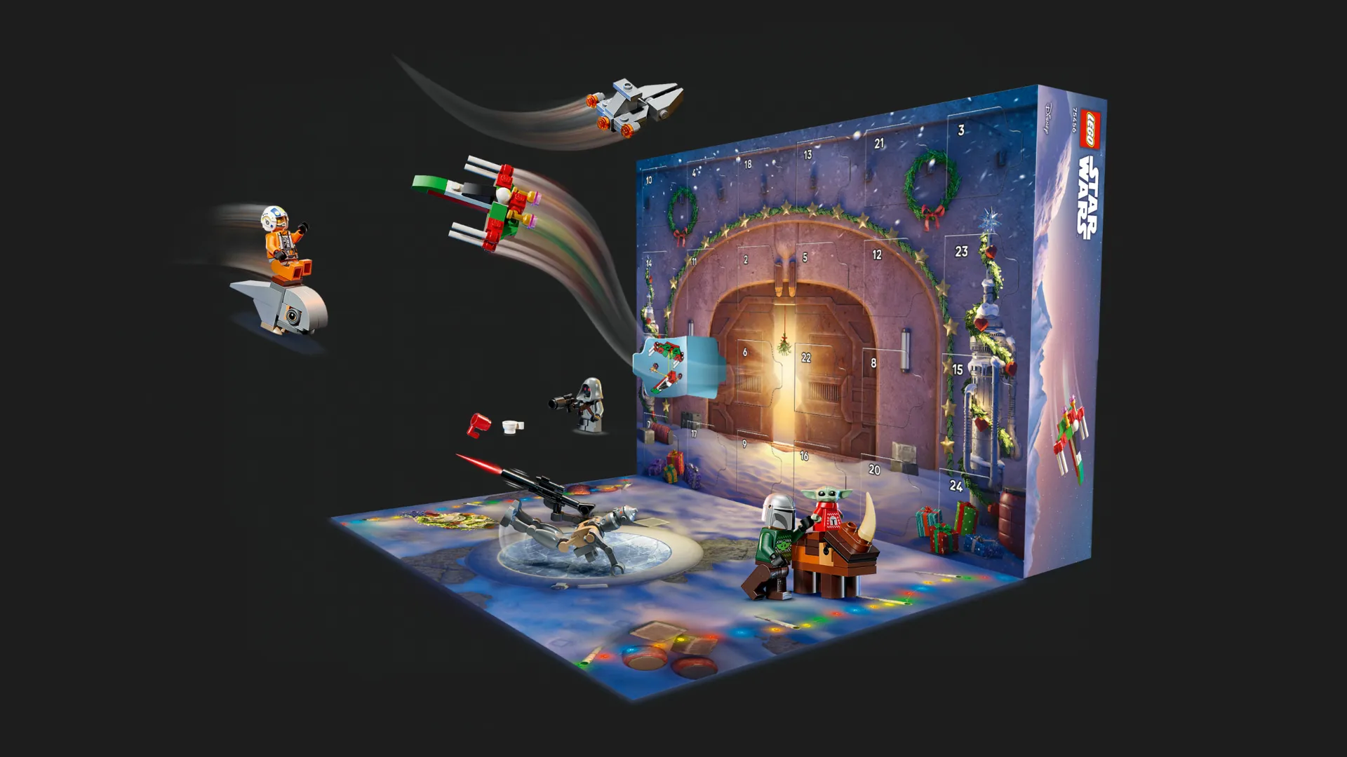 Конструктор LEGO Star Wars Адвент-календарь 2026 (75456)