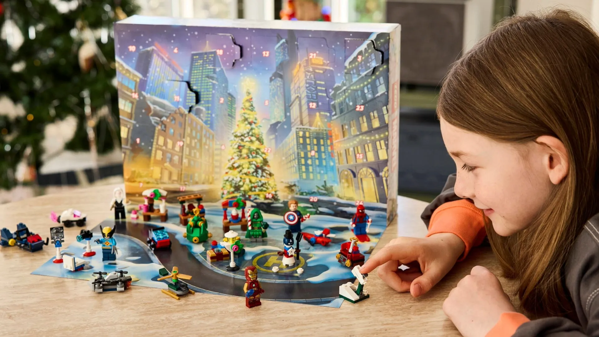 Конструктор LEGO Marvel Адвент-календарь 2026 (76340)