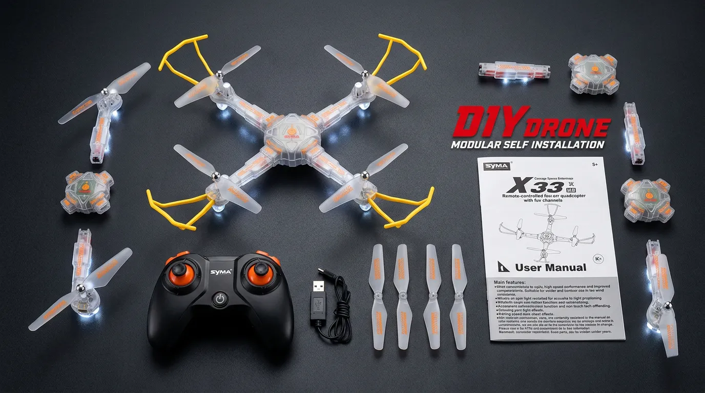 Квадрокоптер Syma X33 на р/к (X33)