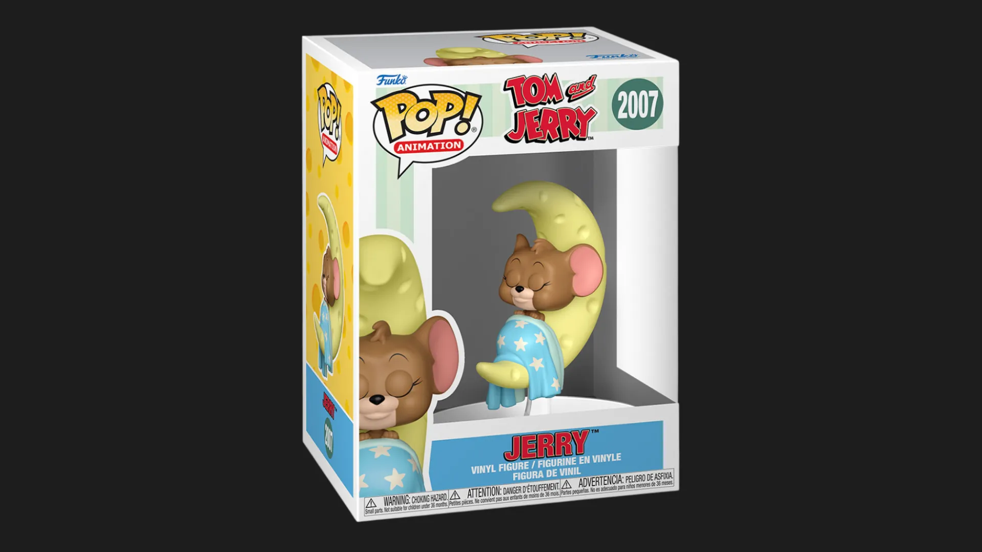 Фігурка Funko Pop! серії Том і Джеррі S4 — Джеррі на Сирному Місяці (86281)