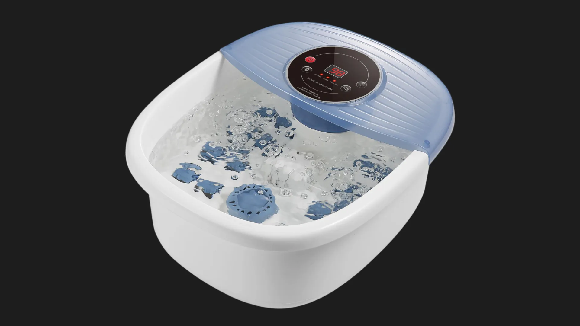 Масажер для ніг з підігрівом NAIPO BLUE (MASSAGER FOOT SPA)