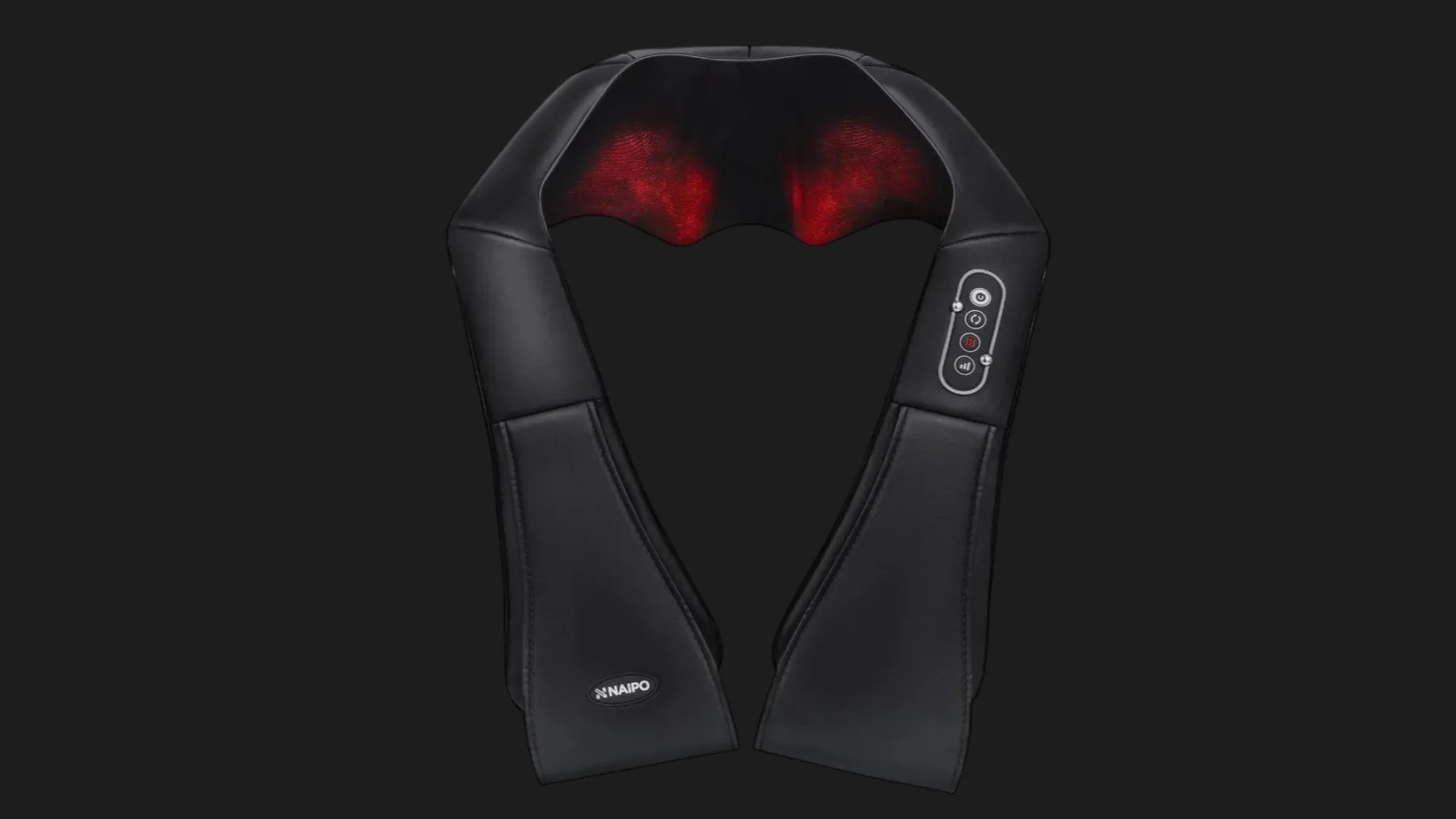 Масажер для плечей та шиї Naipo Shoulder/Neck (Black) (MGS-150DC)