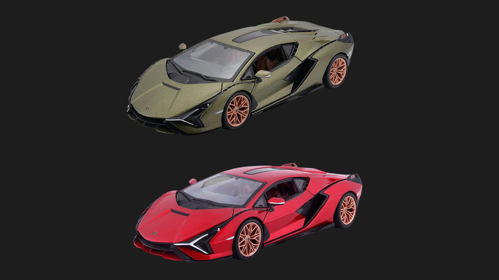 Автомодель Bburago Lamborghini Sian FKP 37 в асортименті (1:24) (18-21099)