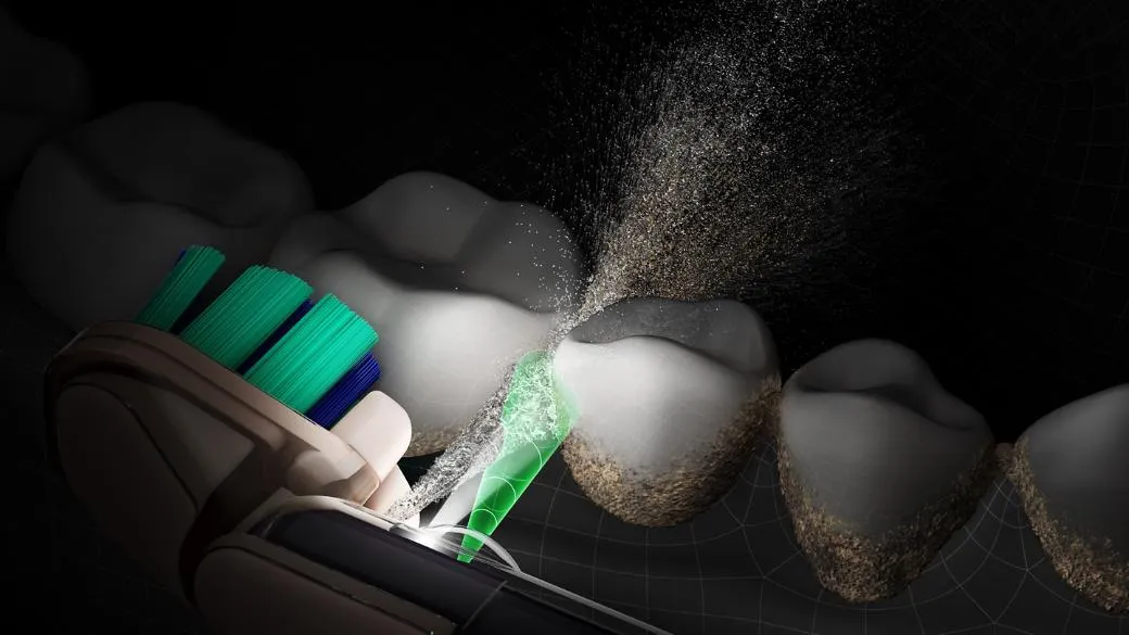 Зубная Электрощетка+Ирригатор Dyson CameraJet Toothbrush with Irrigation (Ultra Blue)