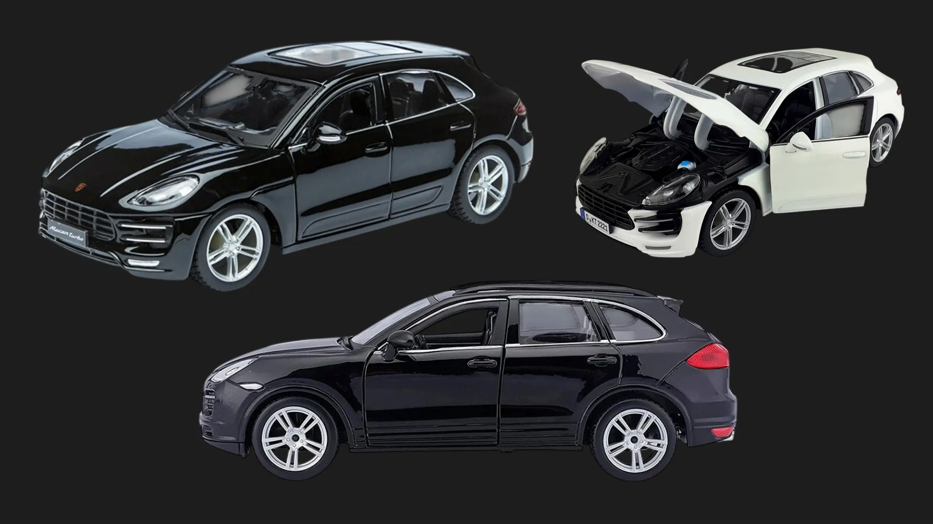 Автомодель Bburago Porsche Macan в асортименті (1:24) (18-21077)