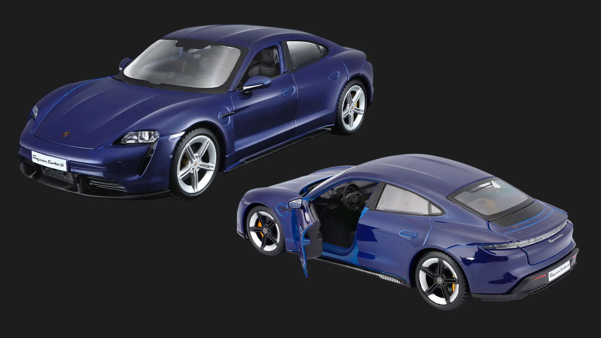 Автомодель Bburago Porsche Taycan Turbo S в асортименті (1:24) (18-21098)