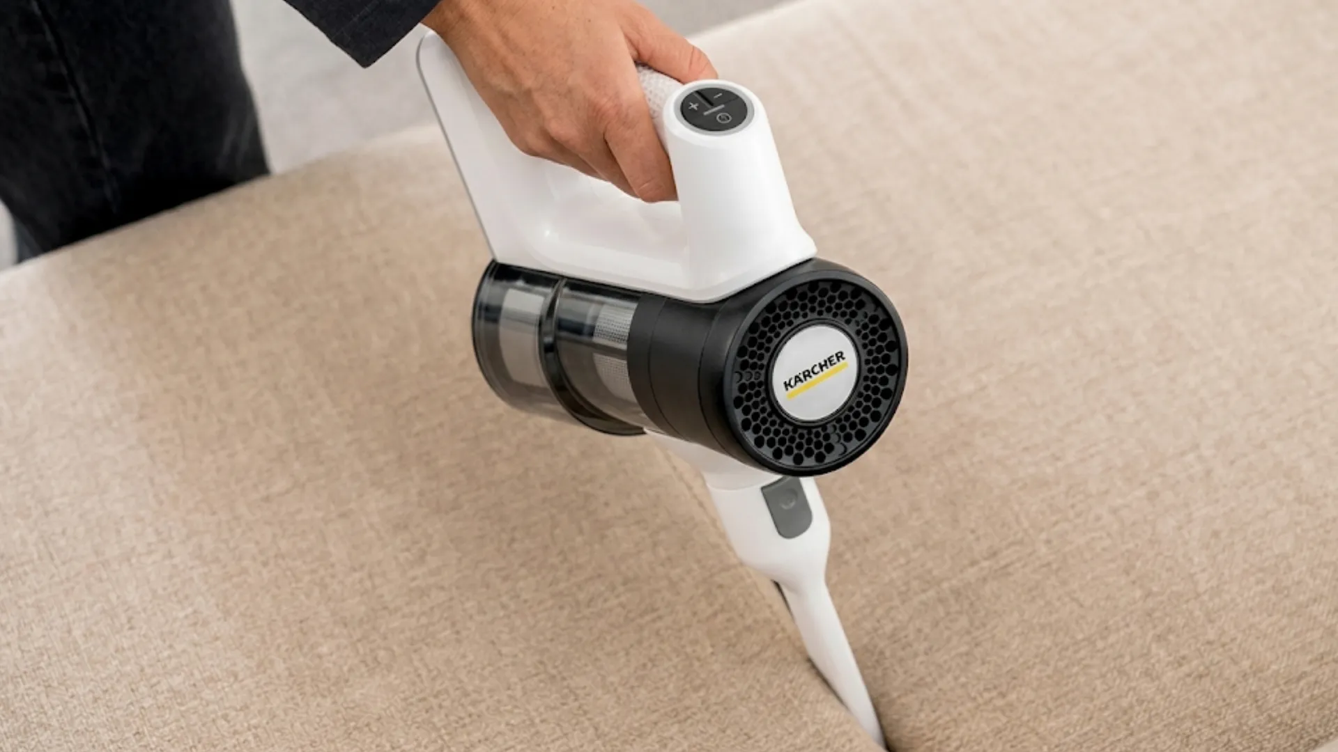 Акумуляторний пилосос Karcher (KVA 2) (1.198-730.0) (White)