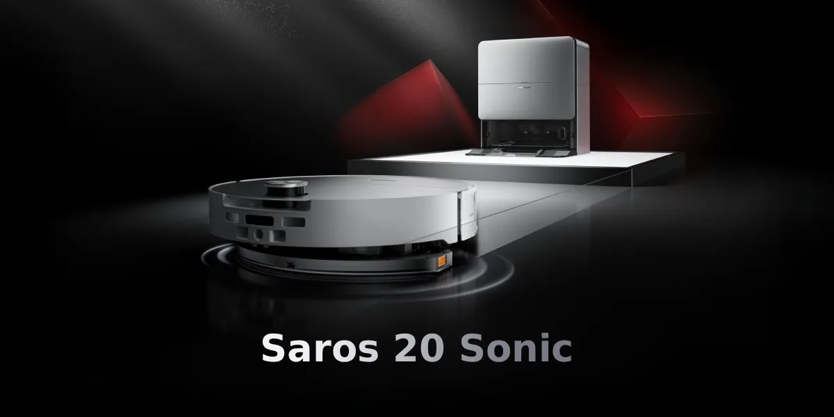 Робот-пылесос Roborock Saros 20 Sonic Complete (White)