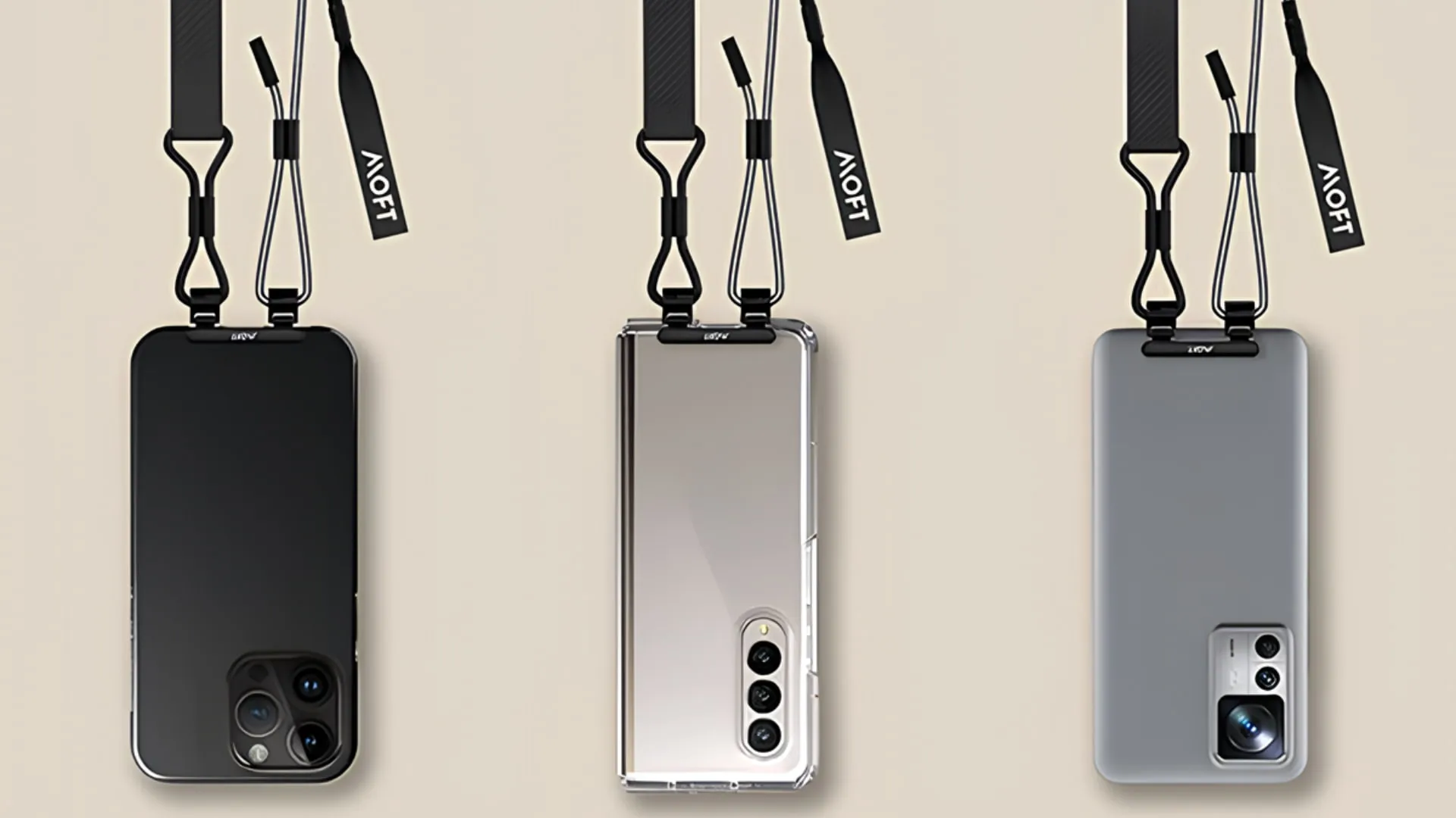 Ремешок для чехла MOFT Adjustable Long Lanyard (Misty Cove)