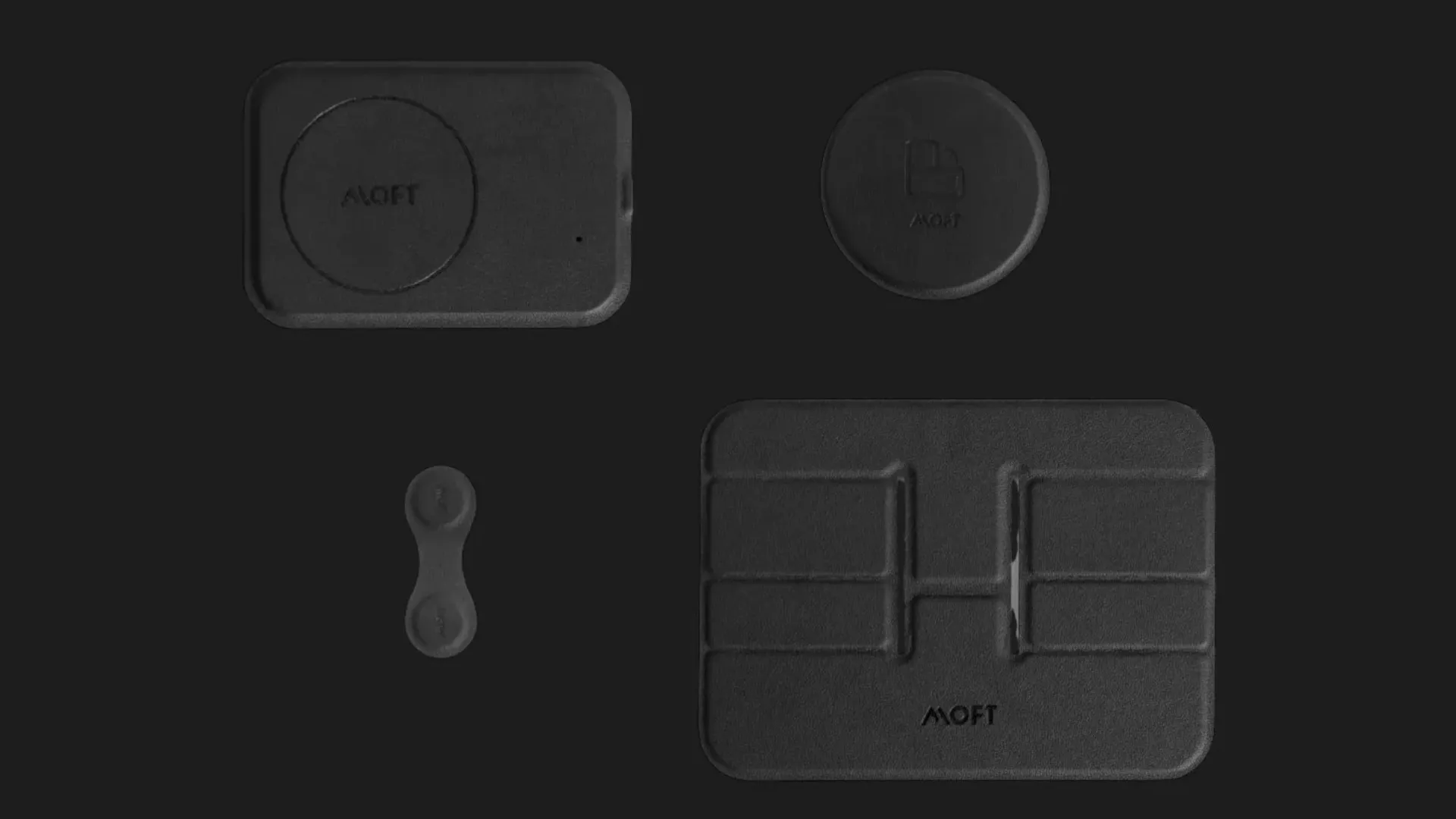 Аксессуары к коврику MOFT Smart Desk Mat (1 Wireless Charging Pad, 1 Sticker, 3 Organizer, 1 Holder)