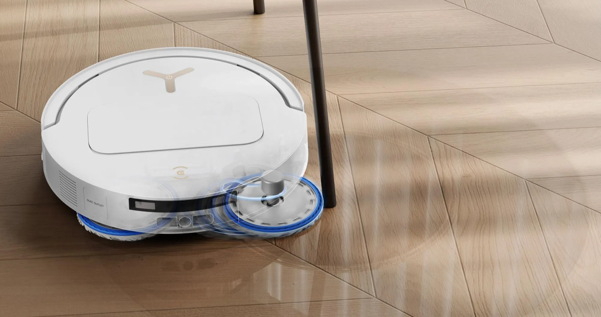 Робот-пылесос Ecovacs Deebot T50S Pro Omni (White)