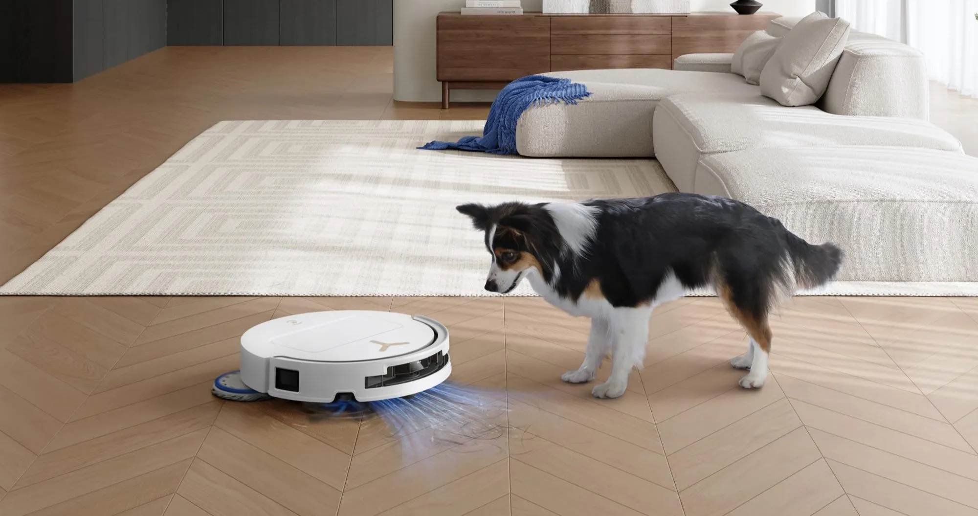 Робот-пылесос Ecovacs Deebot T50S Pro Omni (White)