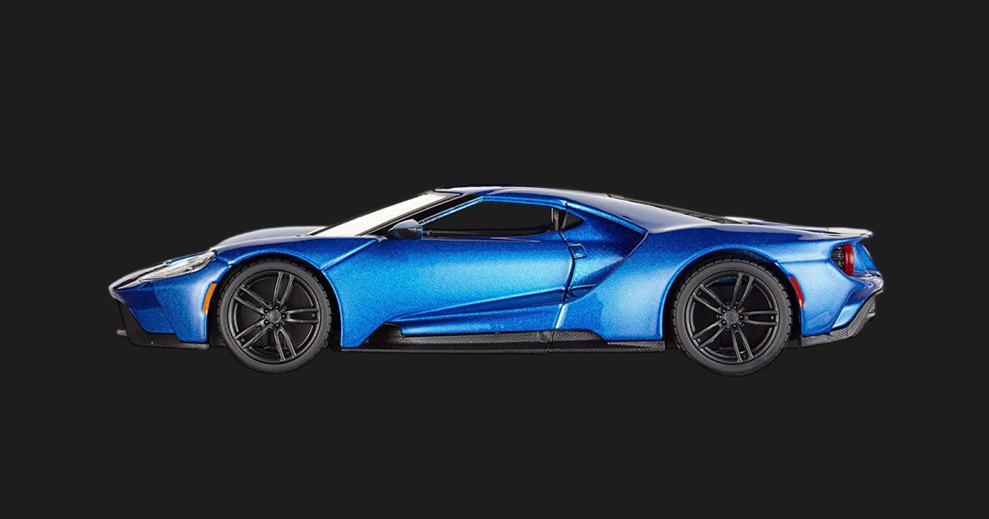 Автомодель Bburago — Ford GT в асортименті, 1:32 (Blue Metallic, Silver Metallic) (18-43043)