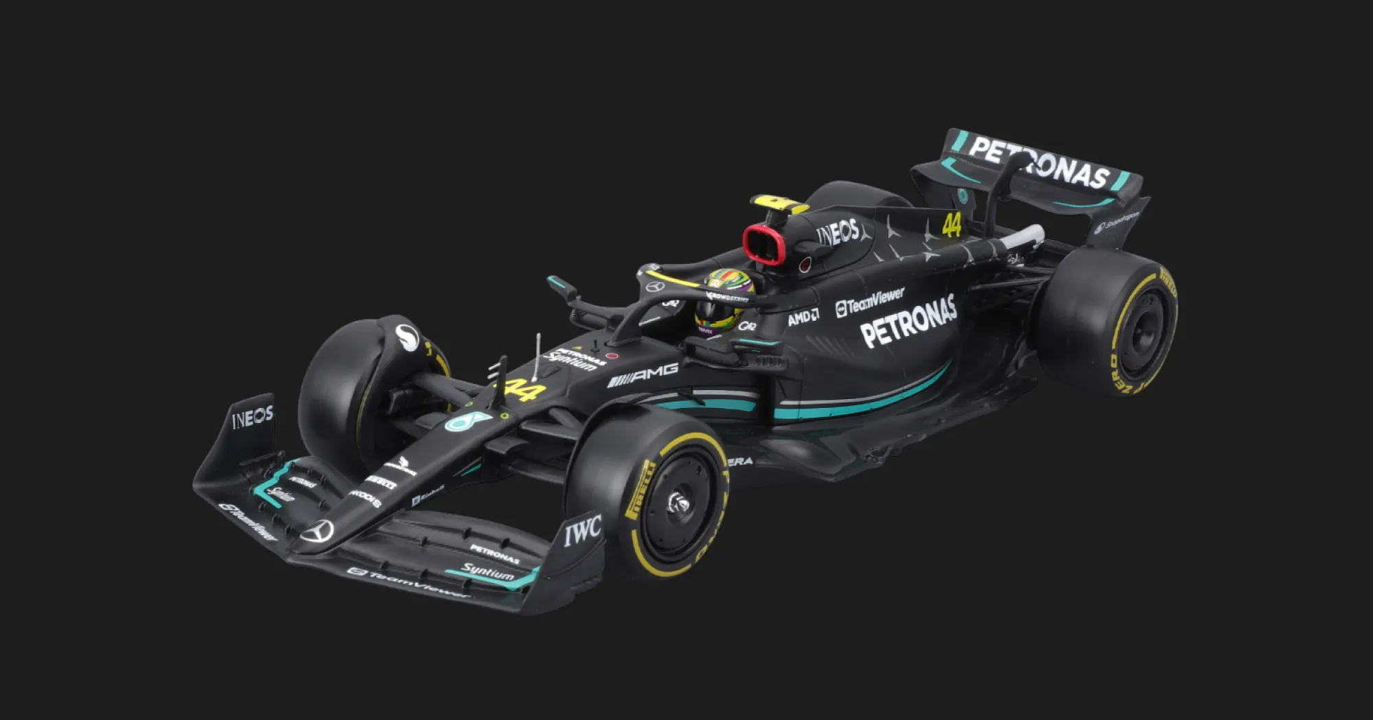 Авто-конструктор Bburago — Mercedes-AMG F1 W14 Performance (1:24) (18-28510)