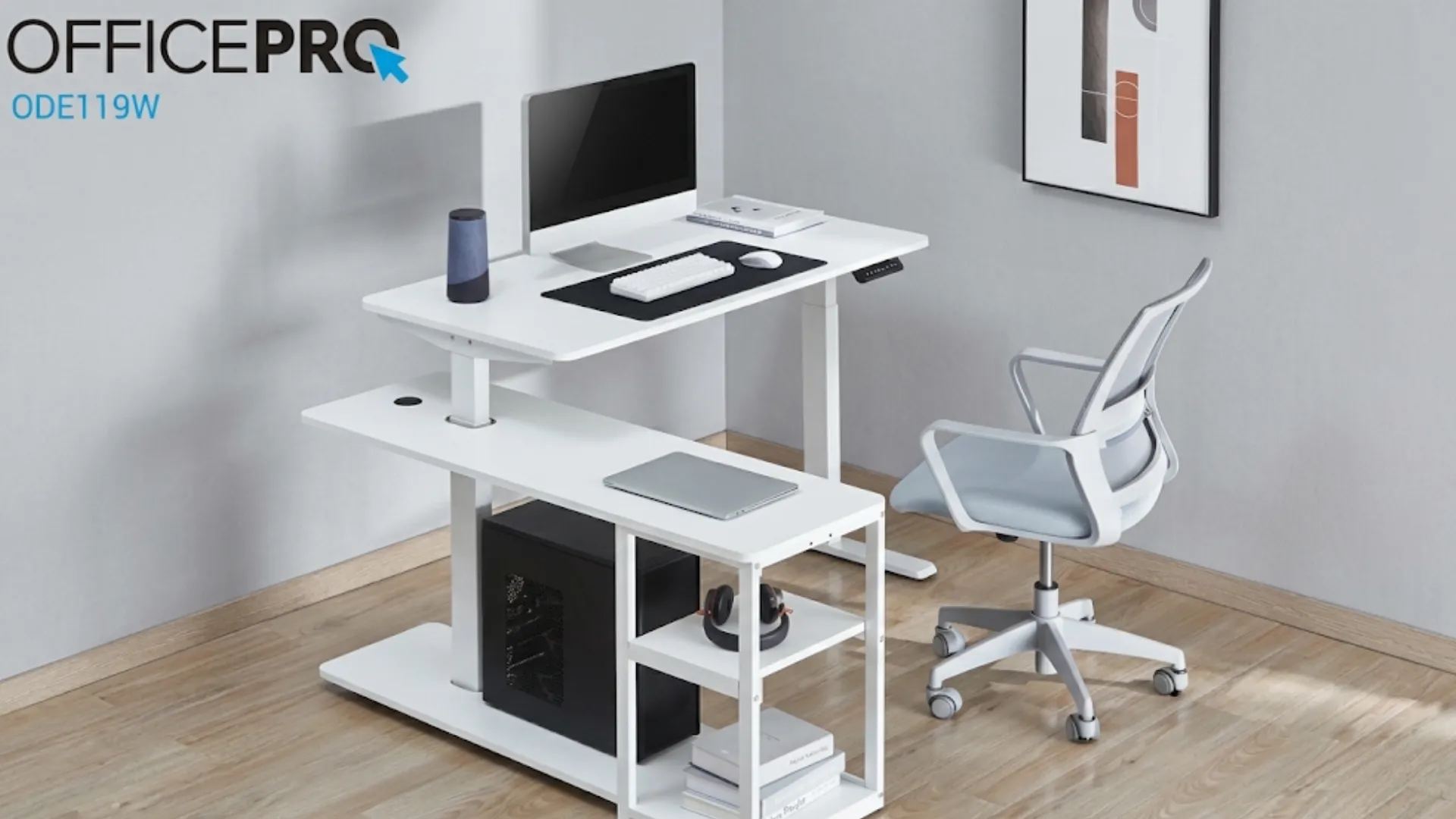 Компьютерный стол Officepro ODE119W (White)