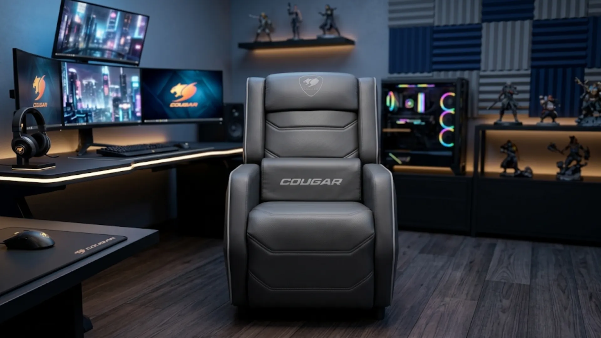 Игровое кресло Cougar RANGER S (1606298) (Black)