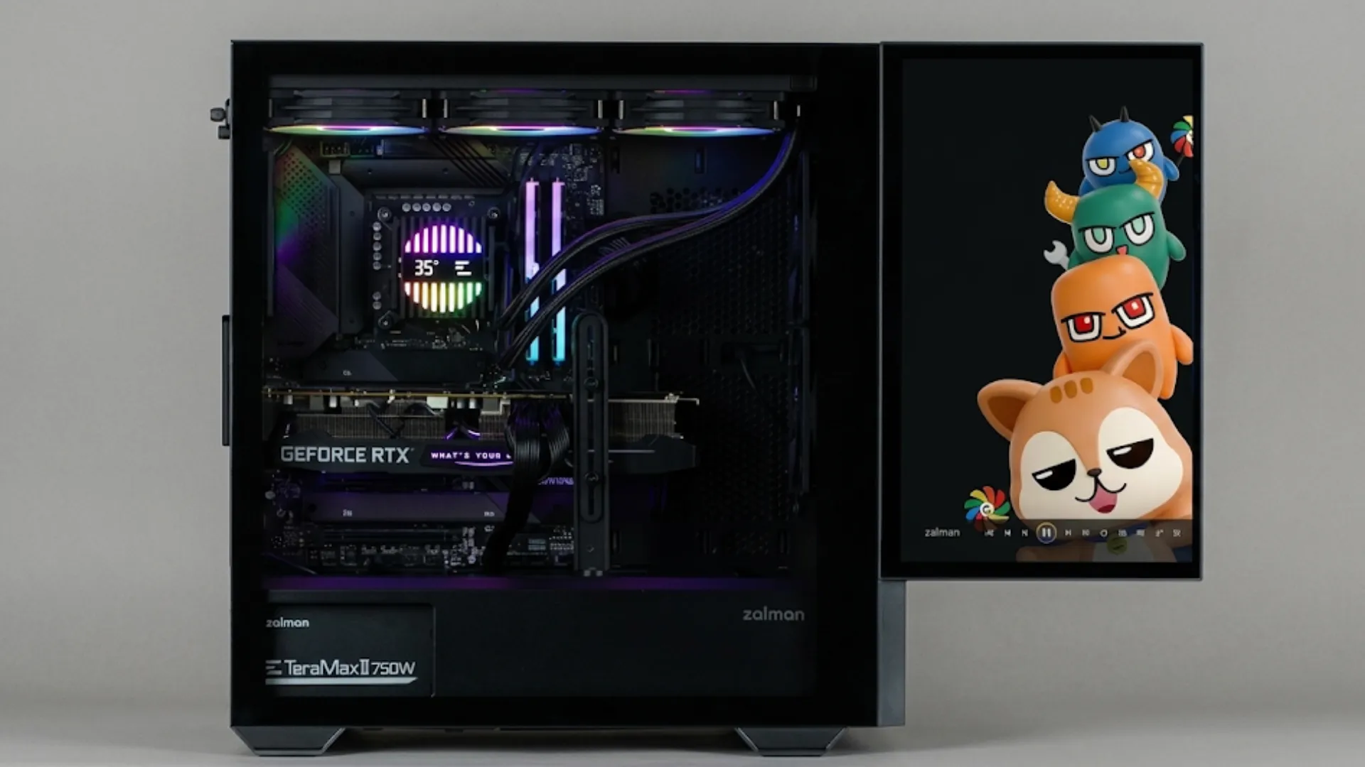 Корпус Zalman Z10 DS (Z10DSBLACK) (Black)