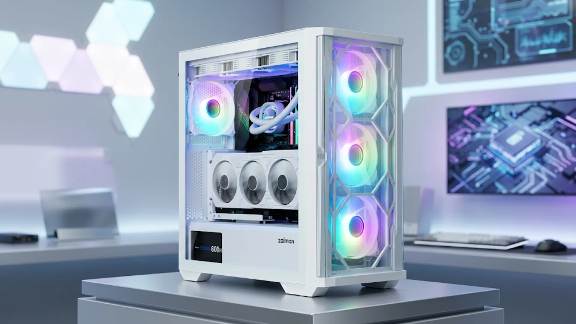 Корпус Zalman Z10 Duo (Z10DUOWHITE) (White)