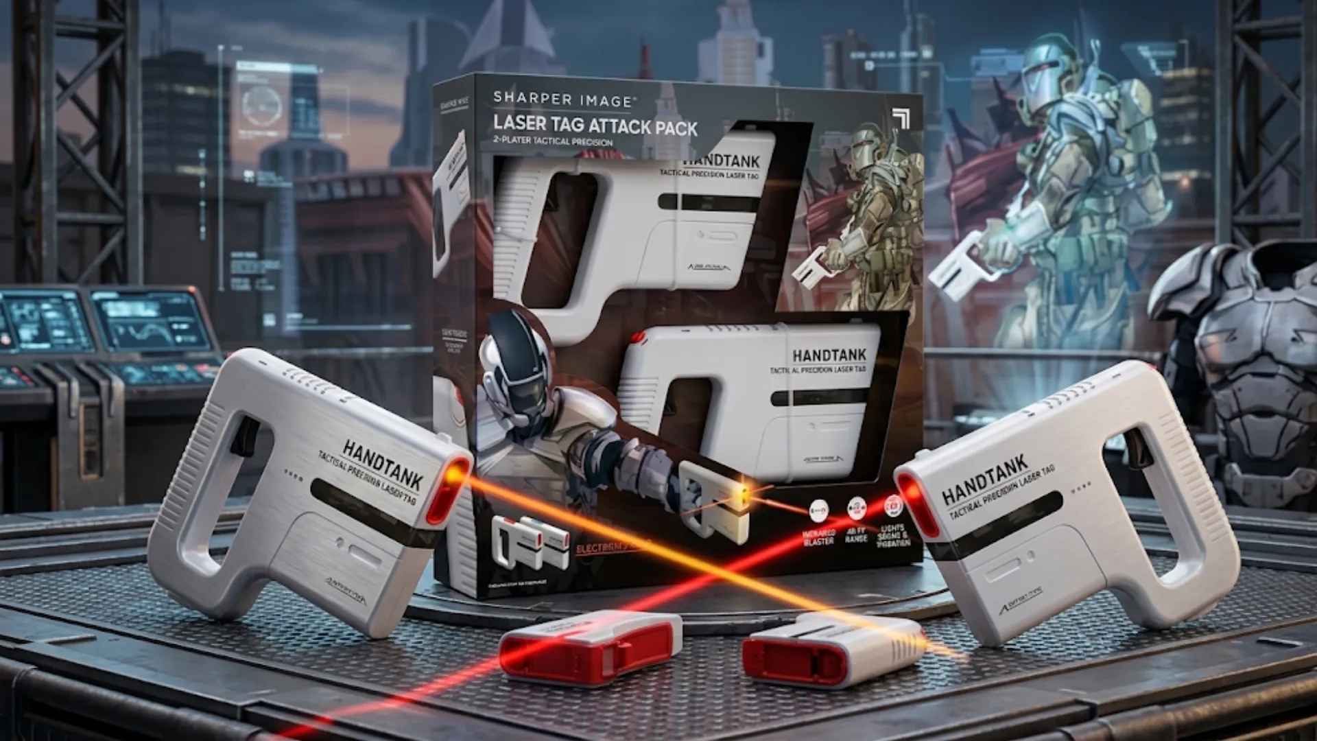 Игровой набор Sharper Image для лазерных боев Laser Tag Attack Pack (1214013111)