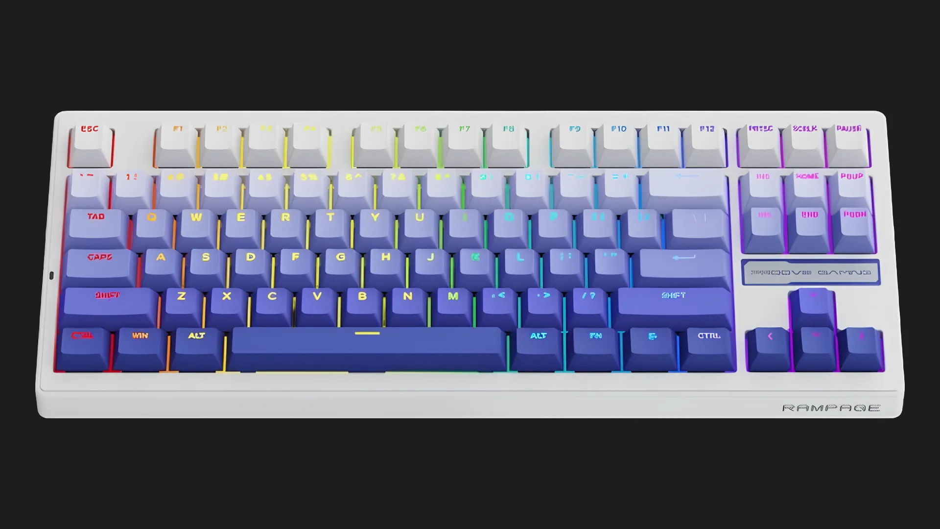 Клавіатура бездротова Proove Gaming Rampage gradient (Purple/White) (WKRM00022419)