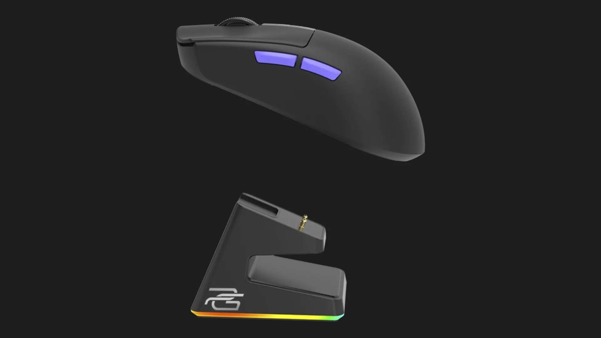 Беспроводная игровая мышь Proove Gaming Jester 8K with Charging Dock (Black/Purple) (WMJSCD022016)