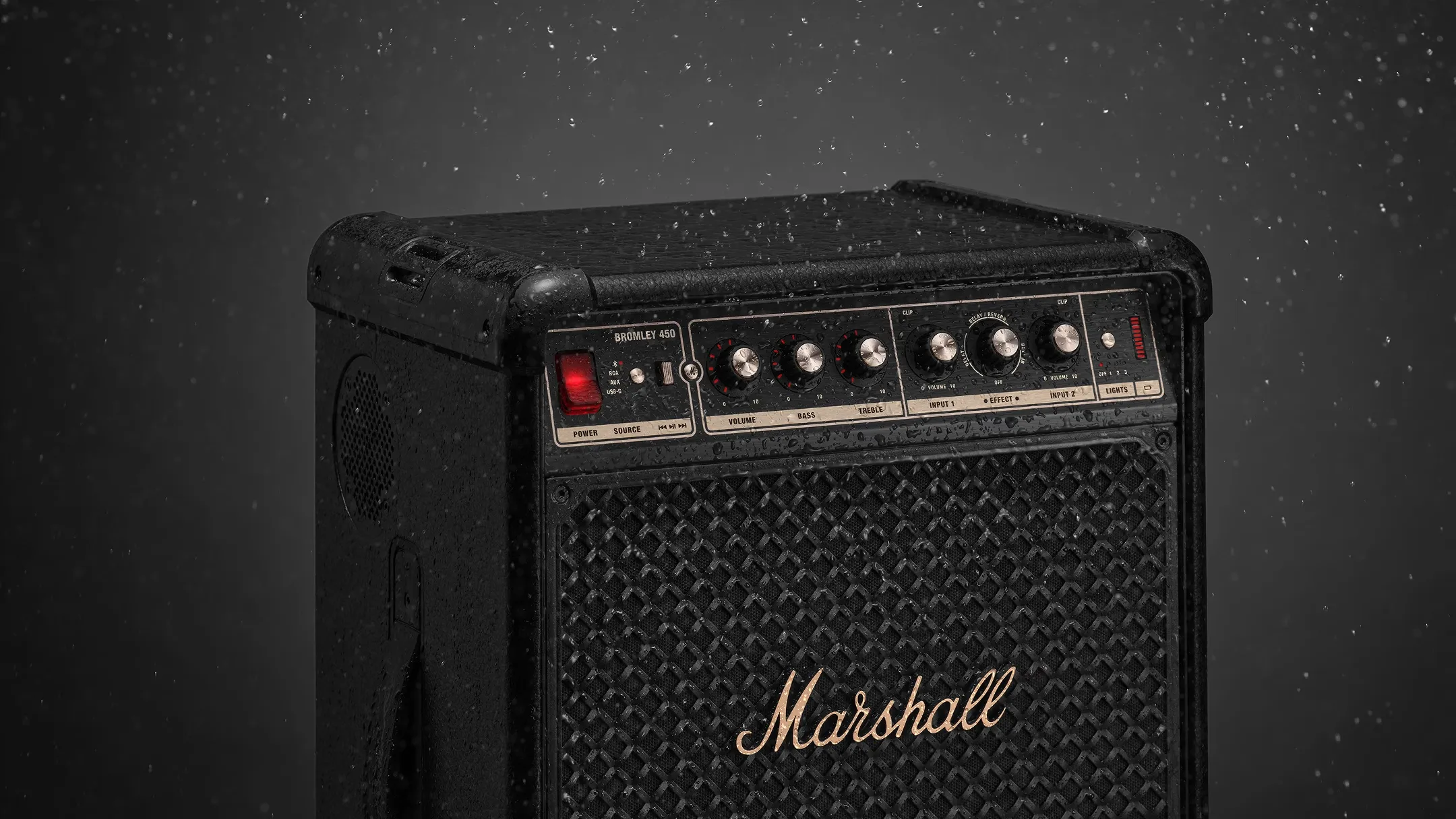 Акустика Marshall Bromley 450 Party Speaker (Black and Brass) (1008199)