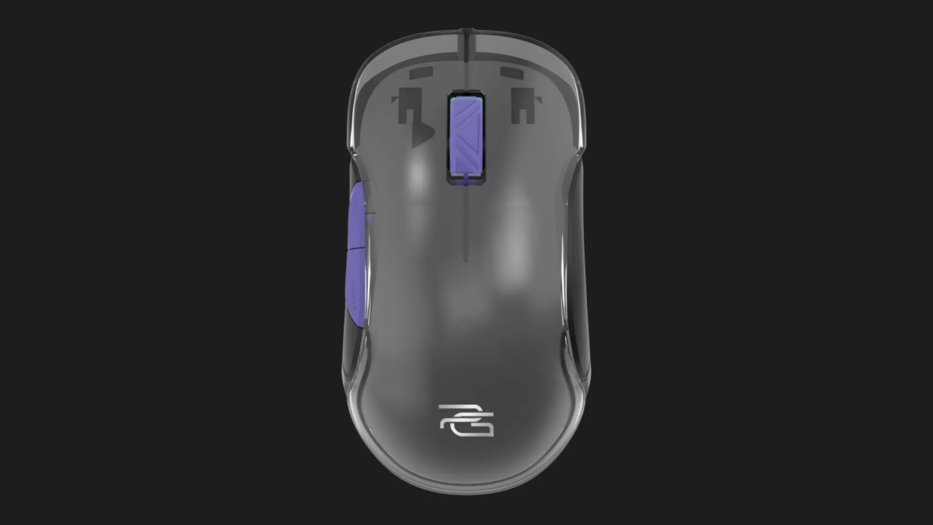 Проводная игровая мышь Proove Gaming Blaze (Black/Purple) (UA)