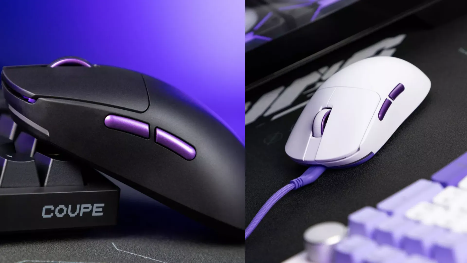 Проводная игровая мышь Proove Gaming Superfight Wired (Black/Purple) (UA)