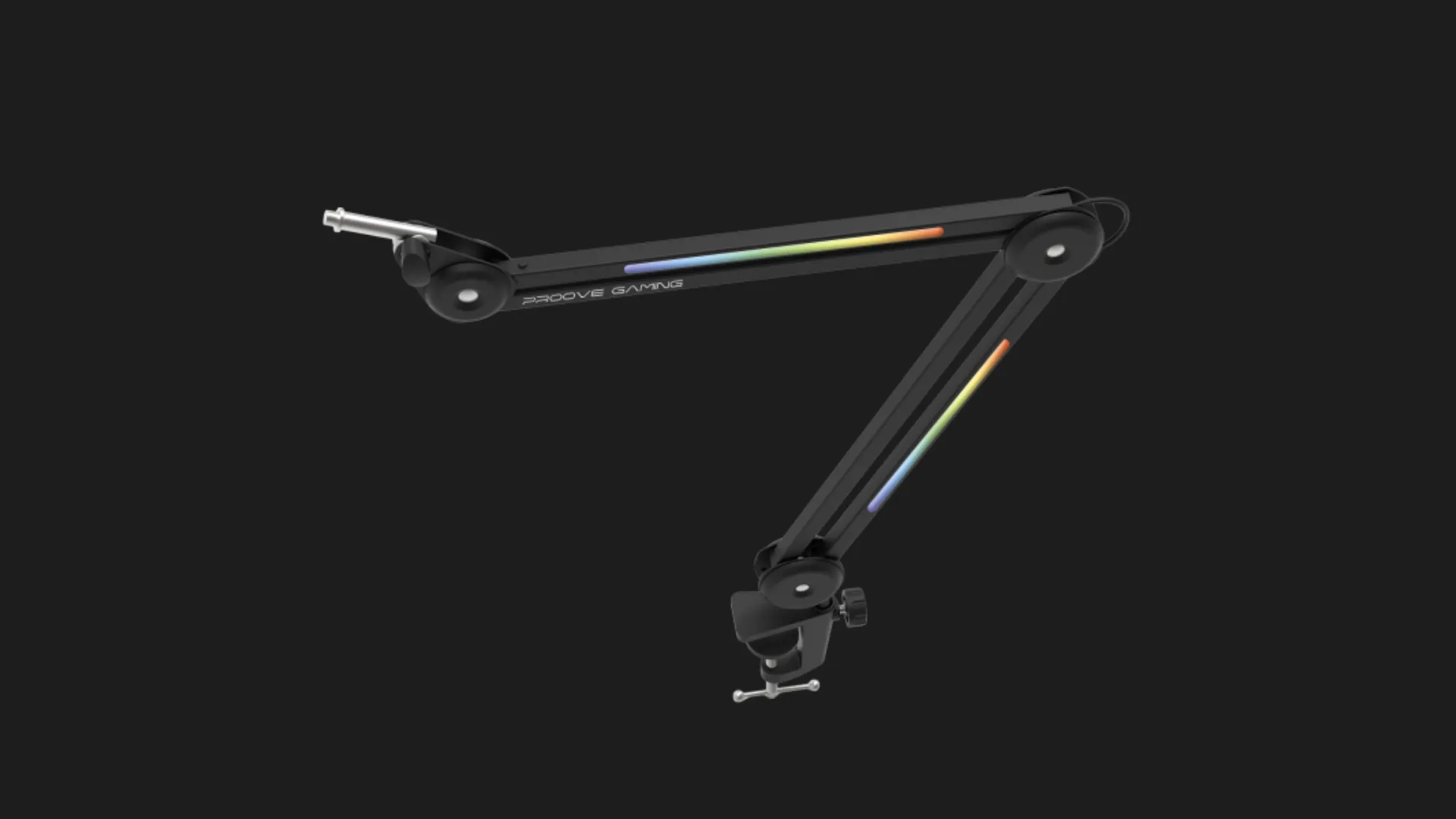 Пантограф для мікрофону Proove Gaming Neon Arm (Black) (UA)