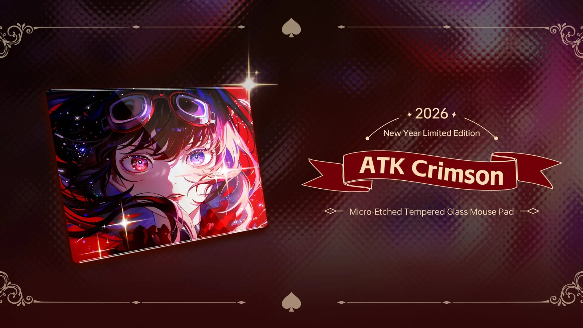 Ігрова поверхня ATK Crimson (Red) (UA)