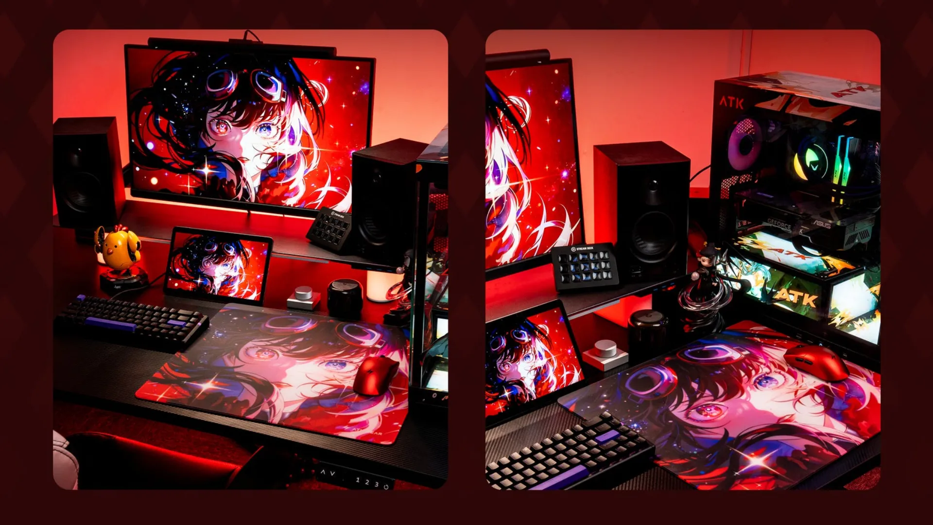 Ігрова поверхня ATK Crimson (Red) (UA)