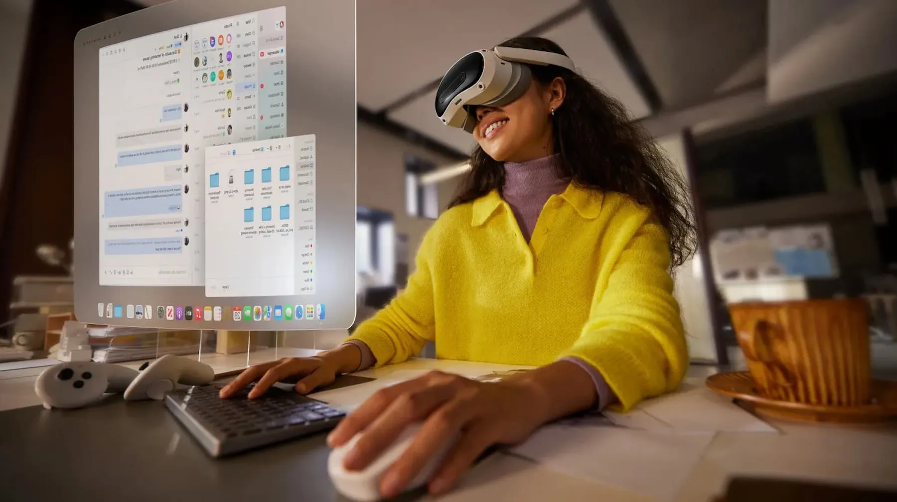 код в очках VR