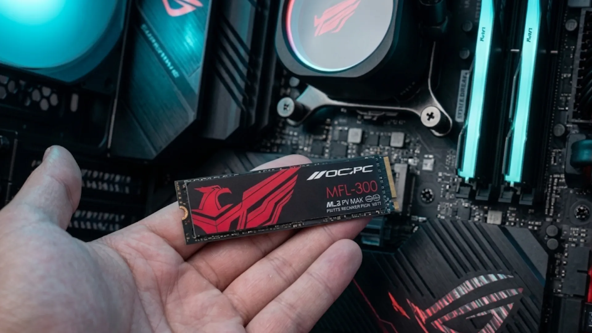 SSD накопитель OCPC MFL-300 256GB M.2 NVMe PCIe 3.0 x4 (SSDM2PCIEF256GB)